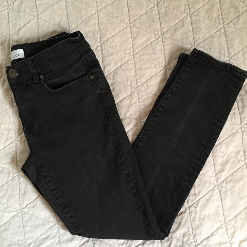 Loft Modern Skinny Low Rise Skinny Jeans Size 2